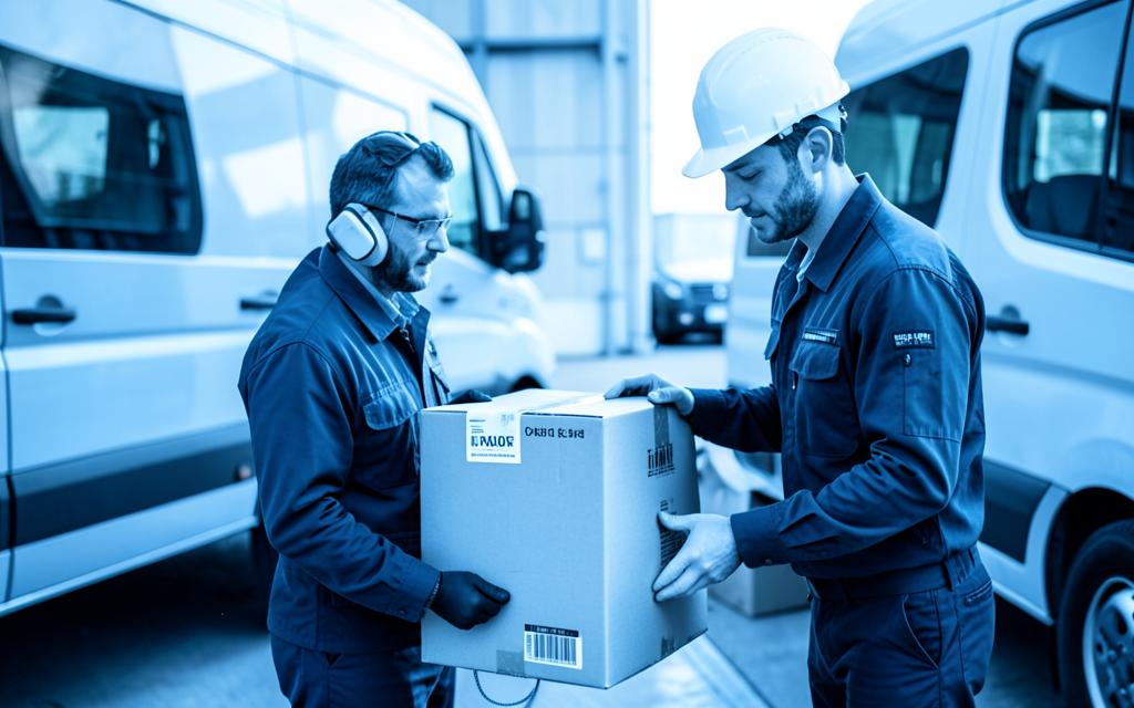 Express Delivery — Fast shipping solutions for urgent packages and documents.
